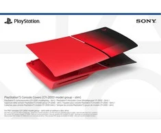 Playstation Sony PS5 Slim konsolės korpusas (Techno Raudona)