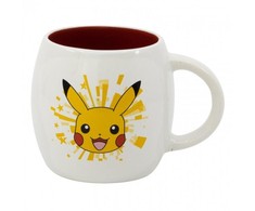 STOR Pokemon Pikachu keramikinis apvalus puodelis (384ml)