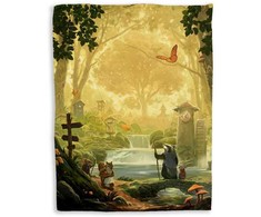 Dėlionė Tabletop Tycoon Everdell Cozy Critters Antklodė Everdell Cover