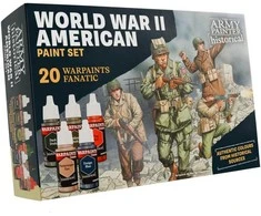 The Army Painter Army Painter – „Warpaints“ istorinis Antrojo pasaulinio karo amerikiečių dažų rinkinys