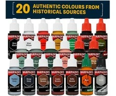 The Army Painter A4a25 – Antrojo pasaulinio karo vokiečių istorinių dažų rinkinys „Warpaints“