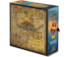 Dėlionė The Noble Collection France Puzzle - Middle earth’s map