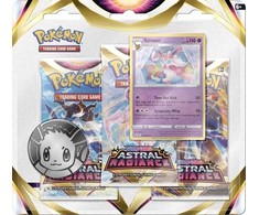 The Pokemon Pokemon TCG - Sword &amp; Shield 10 Astral Radiance 3-pack Blister - Sylveon
