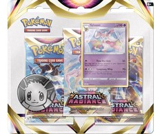 The Pokemon Pokemon TCG - Sword &amp; Shield 10 Astral Radiance 3-pack Blister - Sylveon