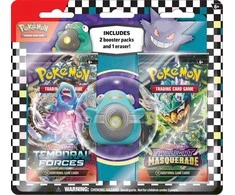 The Pokemon Pokemon TCG - Back to School Eraser Blister Set 2024 - Bellibolt