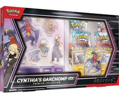 The Pokemon Pokemon TCG - Cynthia's Garchomp ex Premium Collection