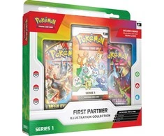 The Pokemon Pokemon TCG - First Partner Illustration Booster Collection #1