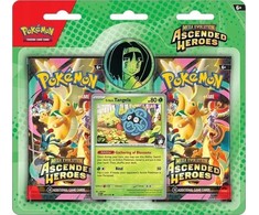 The Pokemon Pokemon TCG: Mega Evolution - Ascended Heroes Trainer's 2-pack Blister - Erika's Tangela