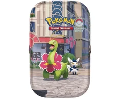 The Pokemon Pokemon TCG: Mega Evolution - Lumiose City Mini Tin - Meganium &amp; Meowstic