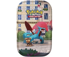 The Pokemon Pokemon TCG: Mega Evolution - Lumiose City Mini Tin - Salamence &amp; Litleo