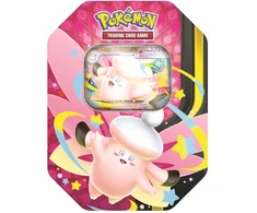 The Pokemon Pokemon TCG - Mega Moonlit: Mega Clefable ex Tin (4 boosters)