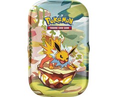 The Pokemon Pokemon TCG - Scarlet &amp; Violet - Prismatic Evolutions Mini Tin Jolteon