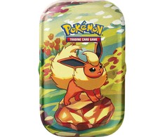The Pokemon Pokemon TCG - Scarlet &amp; Violet - Prismatic Evolutions Mini Tin Flareon