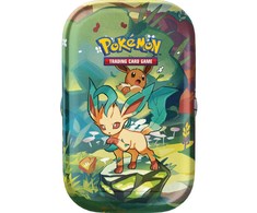 The Pokemon Pokemon TCG - Scarlet &amp; Violet - Prismatic Evolutions Mini Tin Leafeon