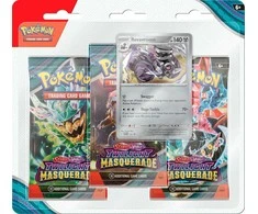 The Pokemon Pokemon TCG - Scarlet &amp; Violet 6 Twilight Masquerade Checklane 3-Pack Blister - Revavroom