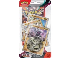 The Pokemon Pokemon TCG – Scarlet &amp; Violet 3 Obsidian Flames Booster Premium Checklane Blister – Mankey