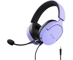 Trust GXT 489P FAYZO Daugiaplatformės žaidimų ausinės (violetinės)