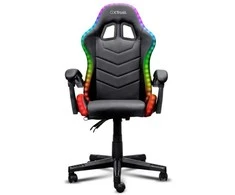 TRUST GXT 704 RONIQ RGB juoda žaidimų kėdė