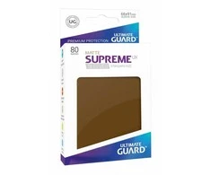 Ultimate Guard Supreme UX Sleeves Standartinis dydis Matte Brown (80)