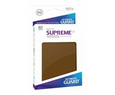Ultimate Guard Supreme UX Sleeves Standartinis dydis Matte Brown (80)