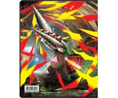 Ultra Pro UP - Mega Evolutions - Pitch Juodas 4-Pocket Portfolio