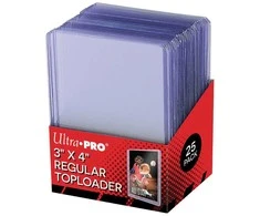 Ultra Pro UP - Toploader - 3" x 4" Clear Regular (25 vnt)