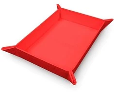 Ultra Pro UP - Vivid Magnetic Foldable Dice Tray - Raudona