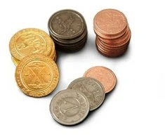 Vesuvius Media Metal Medieval Coins Set (50 vnt.)