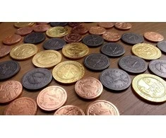Vesuvius Media Metal Medieval Coins Set (50 vnt.)