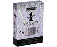 Winning Moves Classic Platinum Waddingtons Number 1 žaidimų kortos