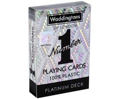 Winning Moves Classic Platinum Waddingtons Number 1 žaidimų kortos