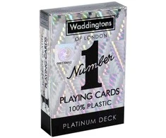Winning Moves Classic Platinum Waddingtons Number 1 žaidimų kortos