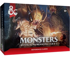 Wizards of the Coast Dungeons &amp; Dragons Reference Cards - Monsters (Mystical and Menacing)
