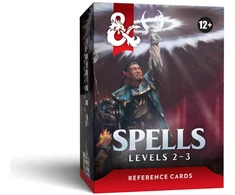 Wizards of the Coast Dungeons &amp; Dragons Reference Cards - Spells (Levels 2-3)
