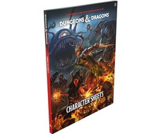 Wizards of the Coast Dungeons &amp; Dragons Character Sheets 2024