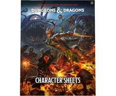 Wizards of the Coast Dungeons &amp; Dragons Character Sheets 2024