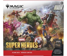 Wizards of the Coast Magic: The Gathering - Marvel Super Heroes Scene Box: Heroes United
