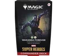 Wizards of the Coast Magic: The Gathering - Marvel Super Heroes Commander Deck - Wakanda Forever