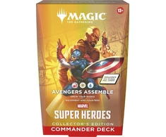 Wizards of the Coast Magic: The Gathering - Marvel Super Heroes Commander Deck - Avengers Assemble (Collector's Edition)