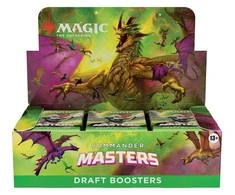 Wizards of the Coast Magic: The Gathering - Commander Masters Draft Booster Ekranas (24 packs)