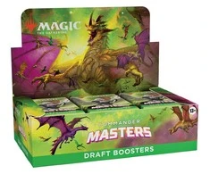 Wizards of the Coast Magic: The Gathering - Commander Masters Draft Booster Ekranas (24 packs)