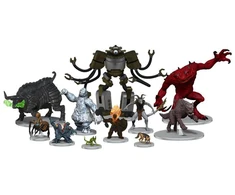 Wizkids D&amp;D Icons of the Realms: Monster Menagerie Revisited Nudažytos Mystery Figūrėlės (1 vnt.)