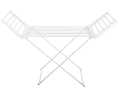Adler | Foldable electric clothes drying rack | AD 7821 | 220 W | Sidabrinis/Baltas