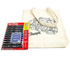 12 spalvų Sharpie Creative akrilo markerių rinkinys su maišeliu Būtybės dažymui