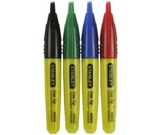 STANLEY MARKER FINE TIP MINI 4vnt. KOLOROWE