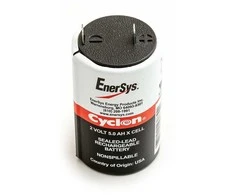 Akumuliatorius 0800-0004 Enersys Hawker Cyclon Cell X 2V 5,0Ah nereikalaujantis priežiūros