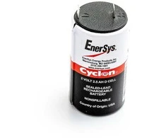 Akumuliatorius 0810-0004 Enersys Hawker Cyclon Cell D 2V 2,5Ah nereikalaujantis priežiūros