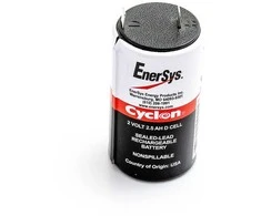 Akumuliatorius 0810-0004 Enersys Hawker Cyclon Cell D 2V 2,5Ah nereikalaujantis priežiūros