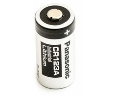 Baterija Panasonic 3V / 1550 mAh / Lithium / CR123A