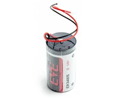 Akumuliatorius EVE ER34615/FL 3,6 V 19 000 mAh Li-SOCl₂ D ličio baterija su laidais